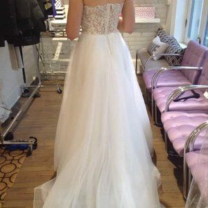 Reem Acra wedding dress